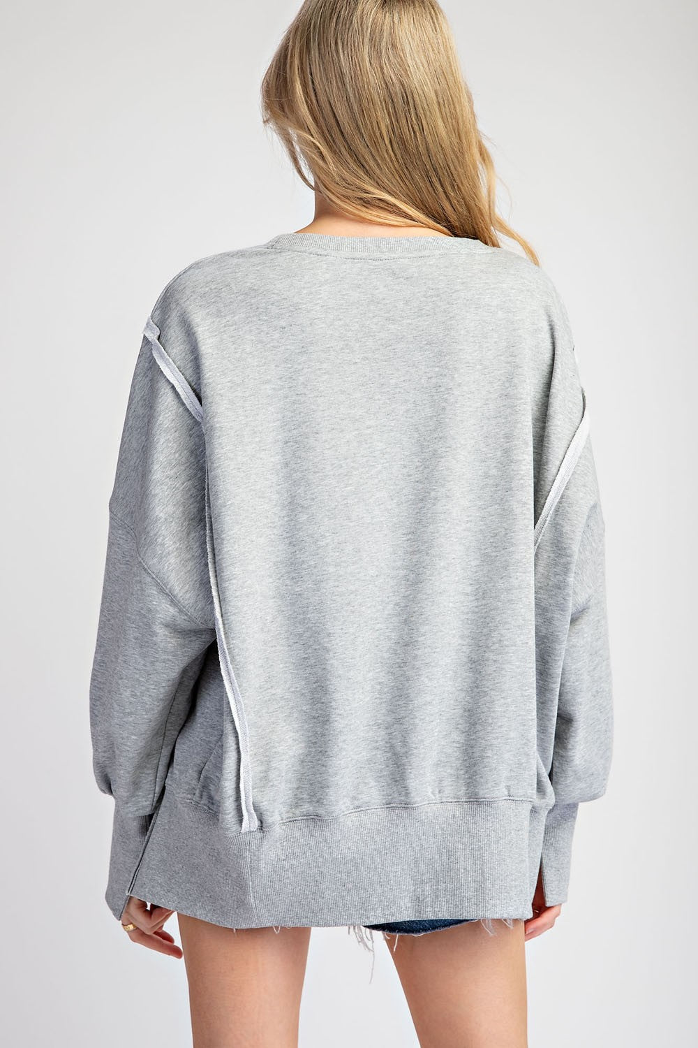 EE:SOME Faded Varsity Sweatshirt