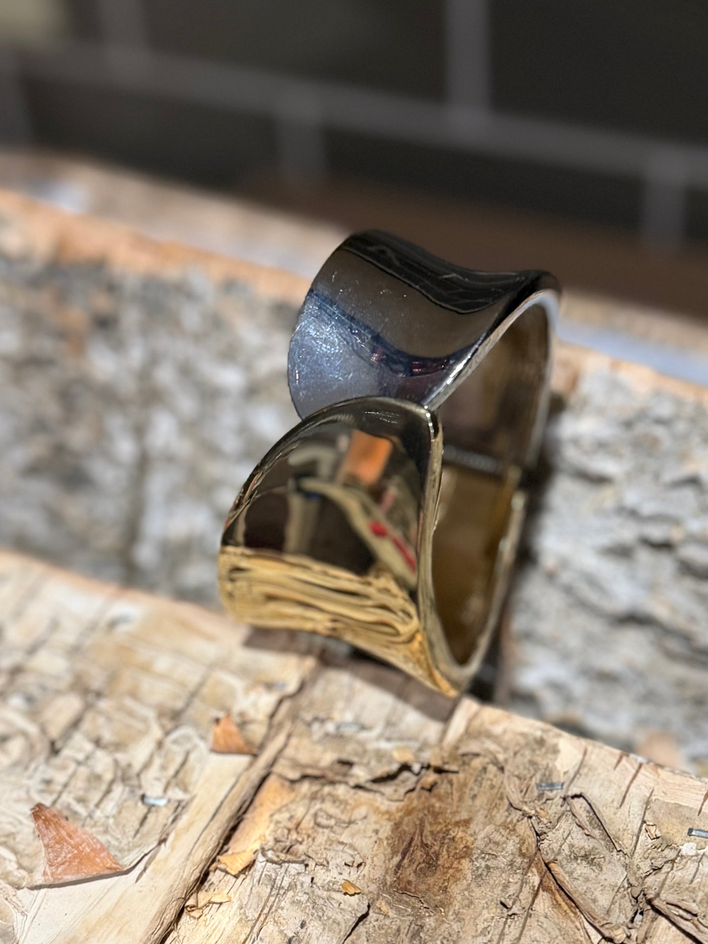 DMC Gold and Silver Bangle