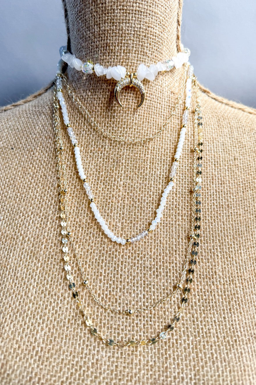 DYLAN Rhodes Ivory Necklace