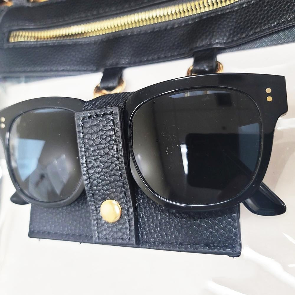 JUDSON Clear Crossbody Bag w/ Sunglass Holder