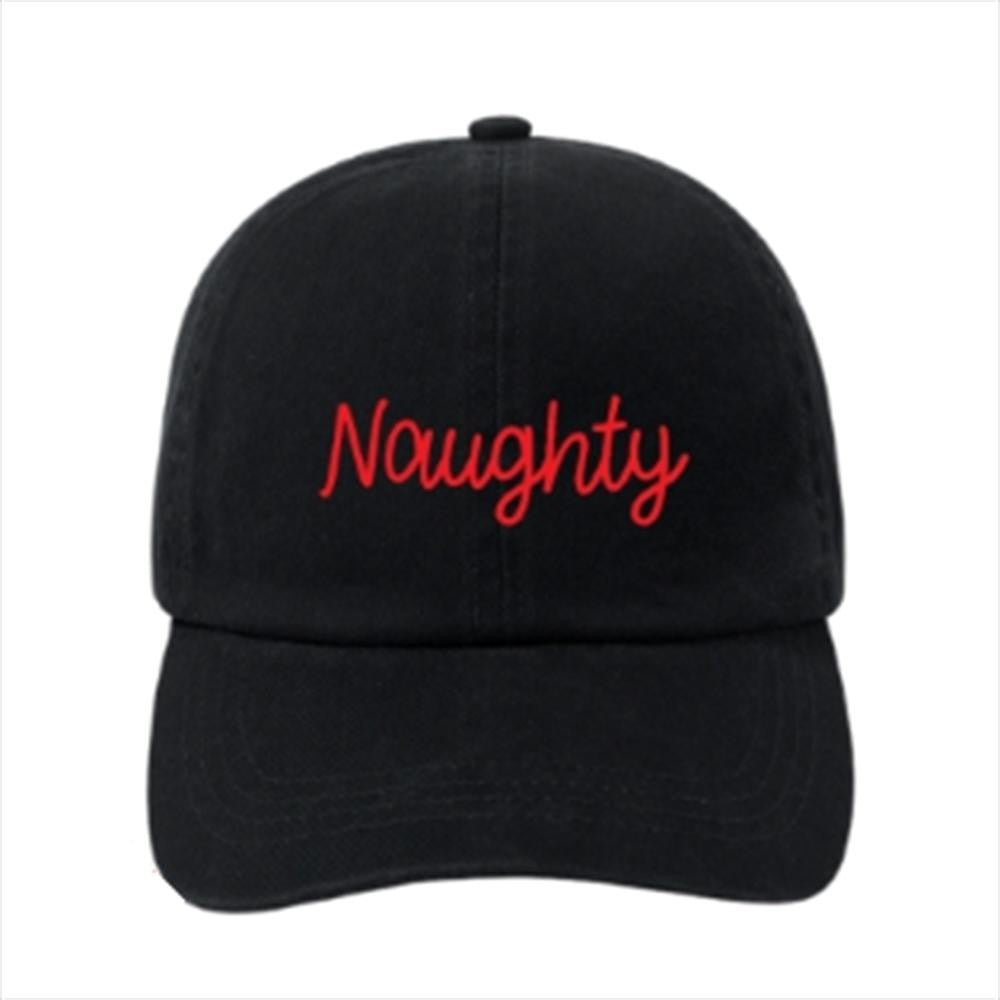JUDSON Naughty Embroidered Baseball Cap