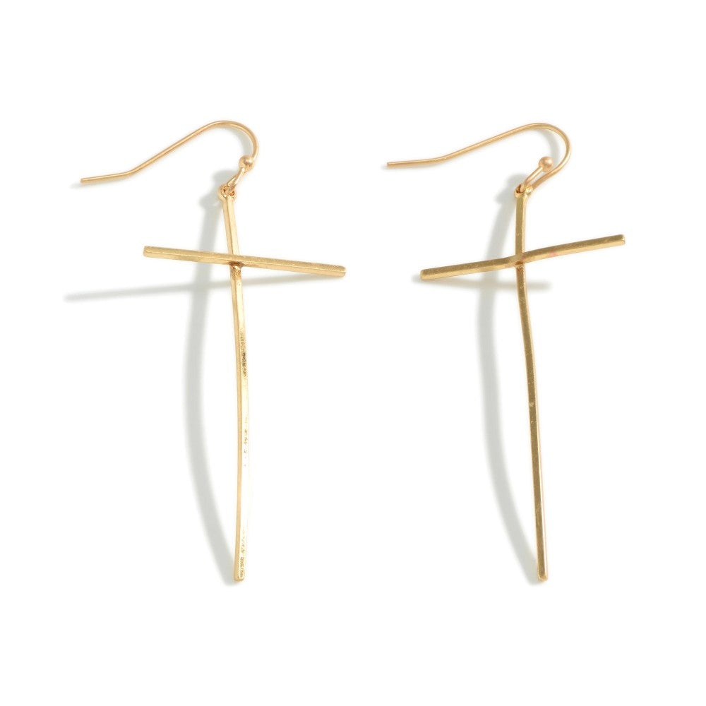 JUDSON Dainty Cross Earrings