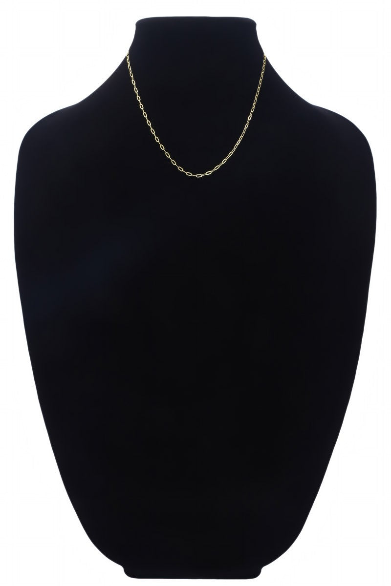 URBANISTA 14k Dipped Chain Link Necklace & Earrings Gold