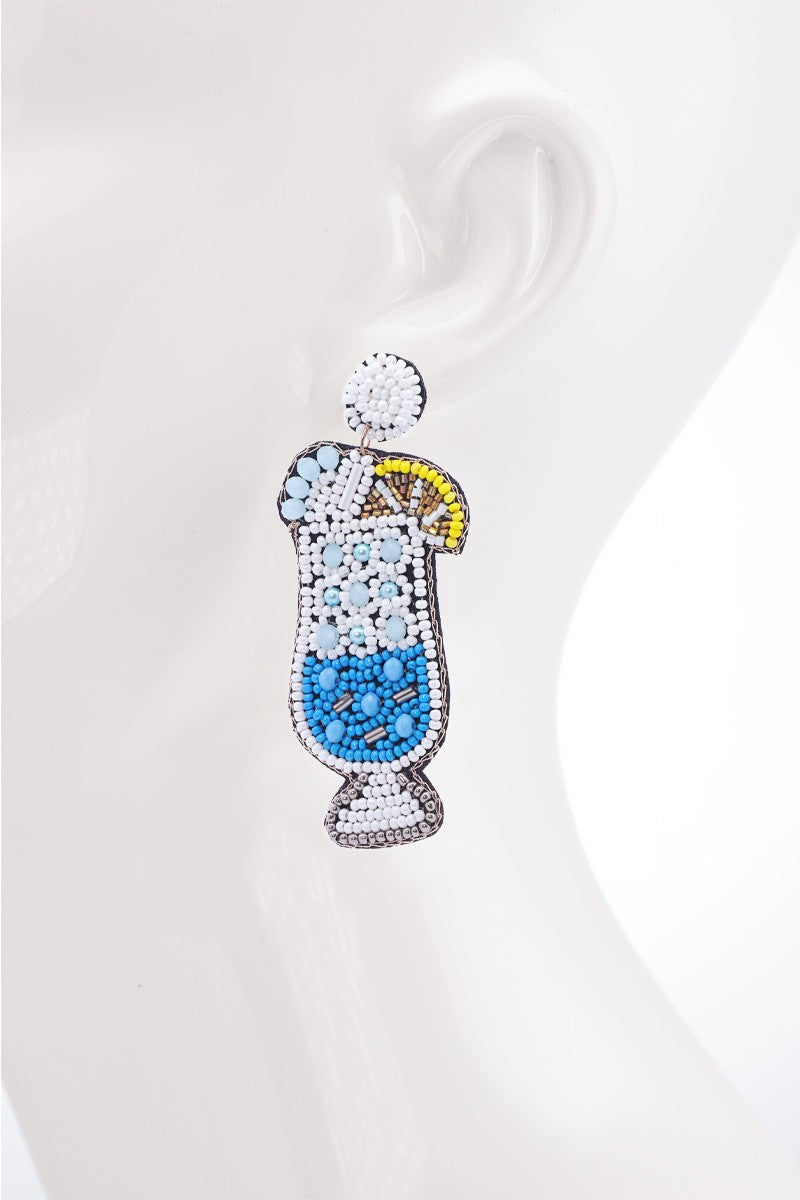 URBANISTA Cocktail Bead Drop Earrings