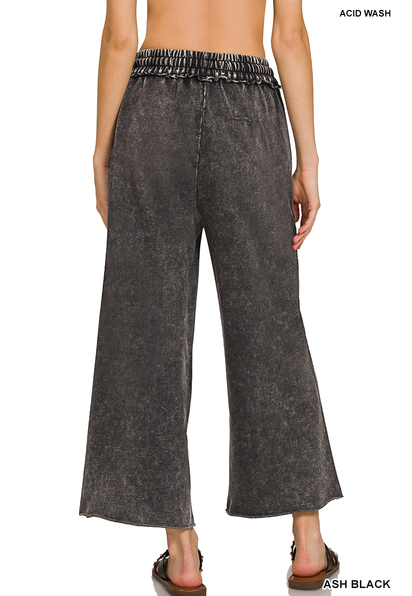 ZENANA Fleece Palazzo Pants