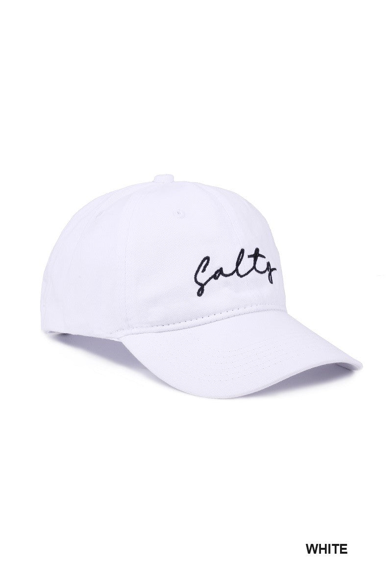 ZENANA Salty Embroidered Vintage Washed Cap