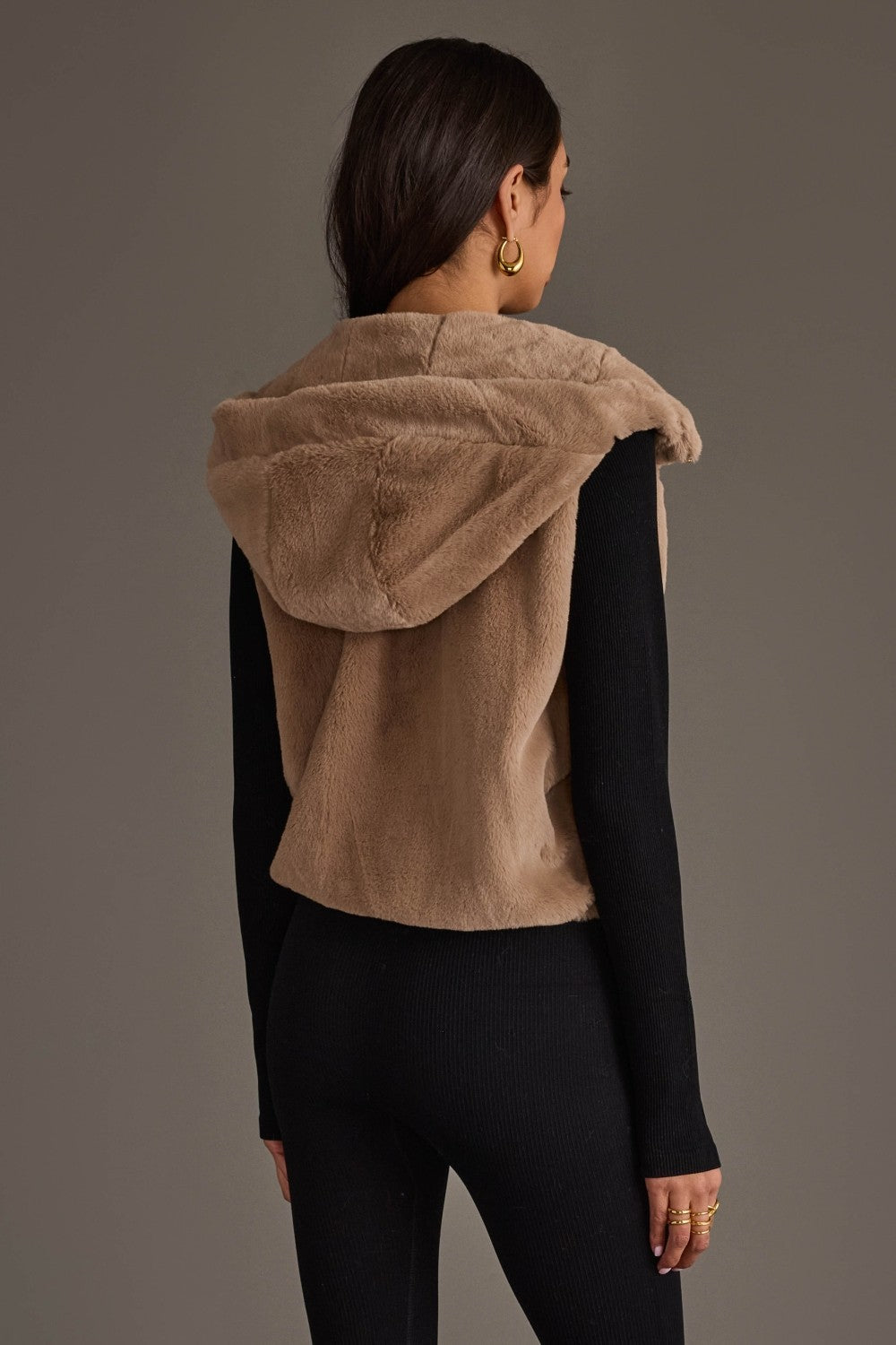 PANACHE Faux Fur Vest