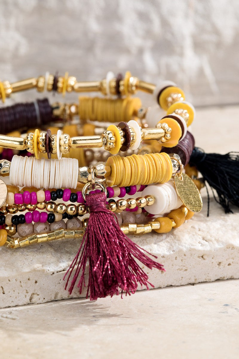 URBANISTA Passion Fruit Bracelet Stack