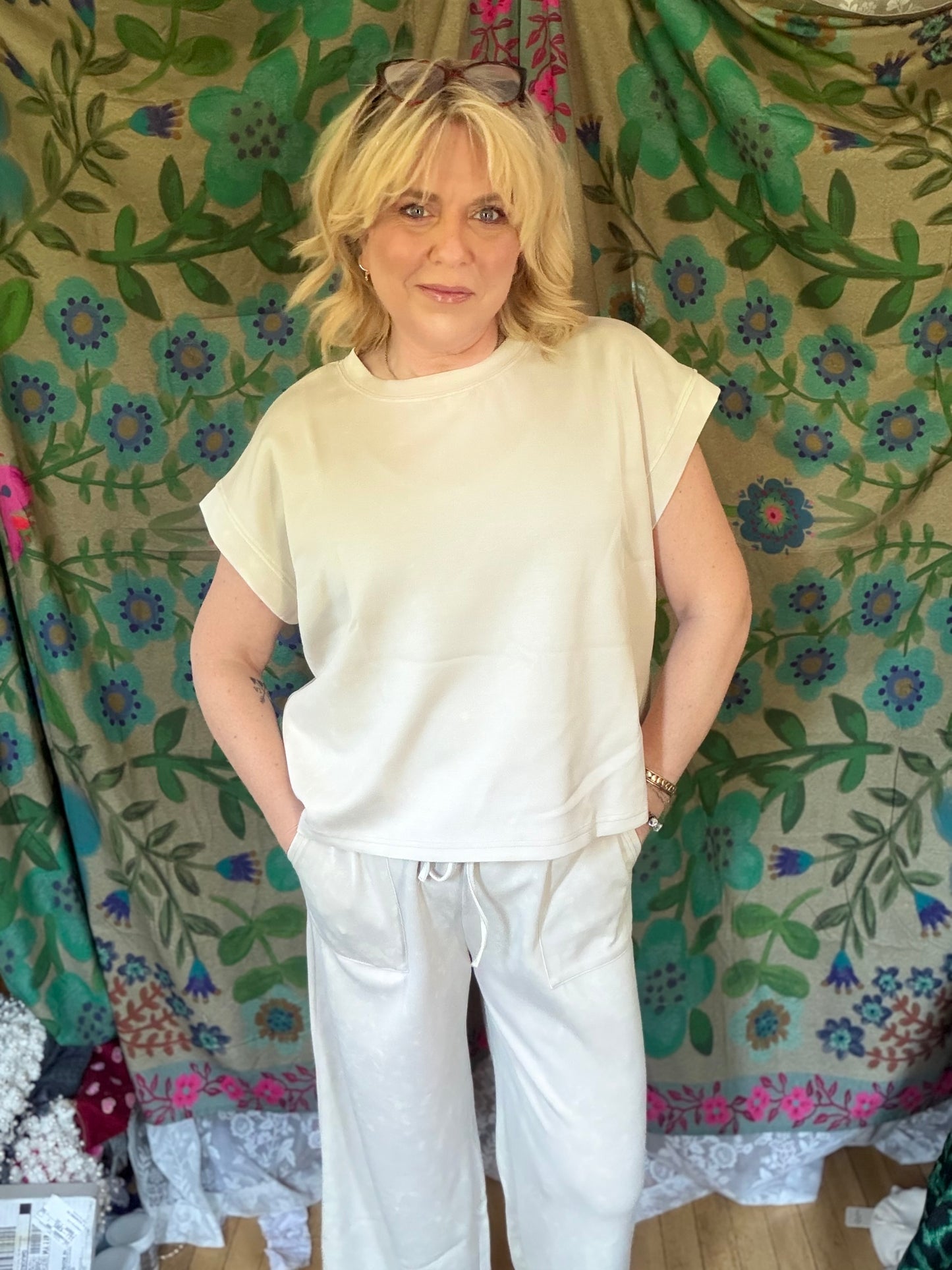 SEWN+SEEN Mineral Wash Scuba Lounge Set