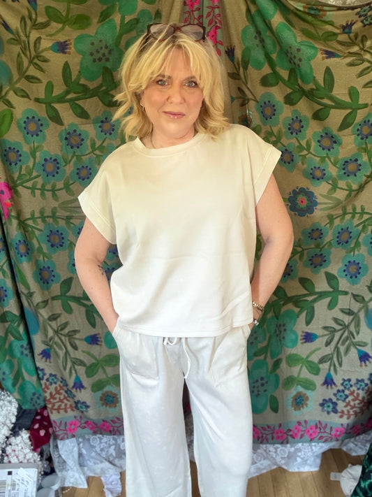 SEWN+SEEN Mineral Wash Scuba Lounge Set