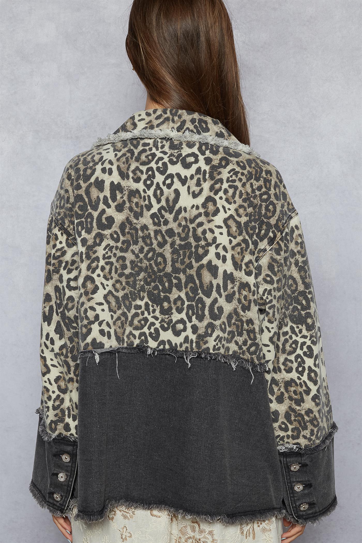 POL Leopard Jacket