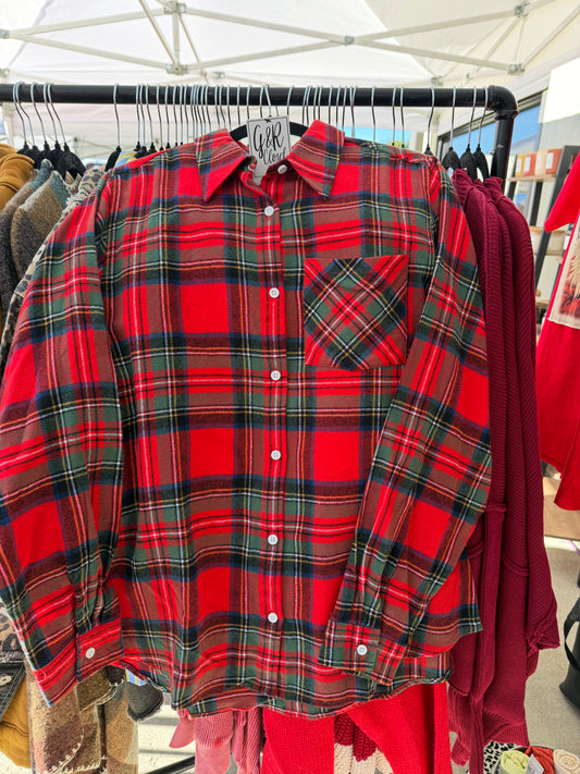 BLING A GOGO Christmas Jolly Flannel