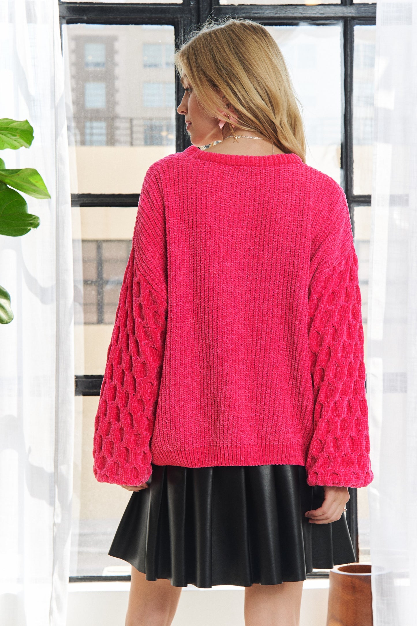 ADORA Plus Puff Sleeve Sweater