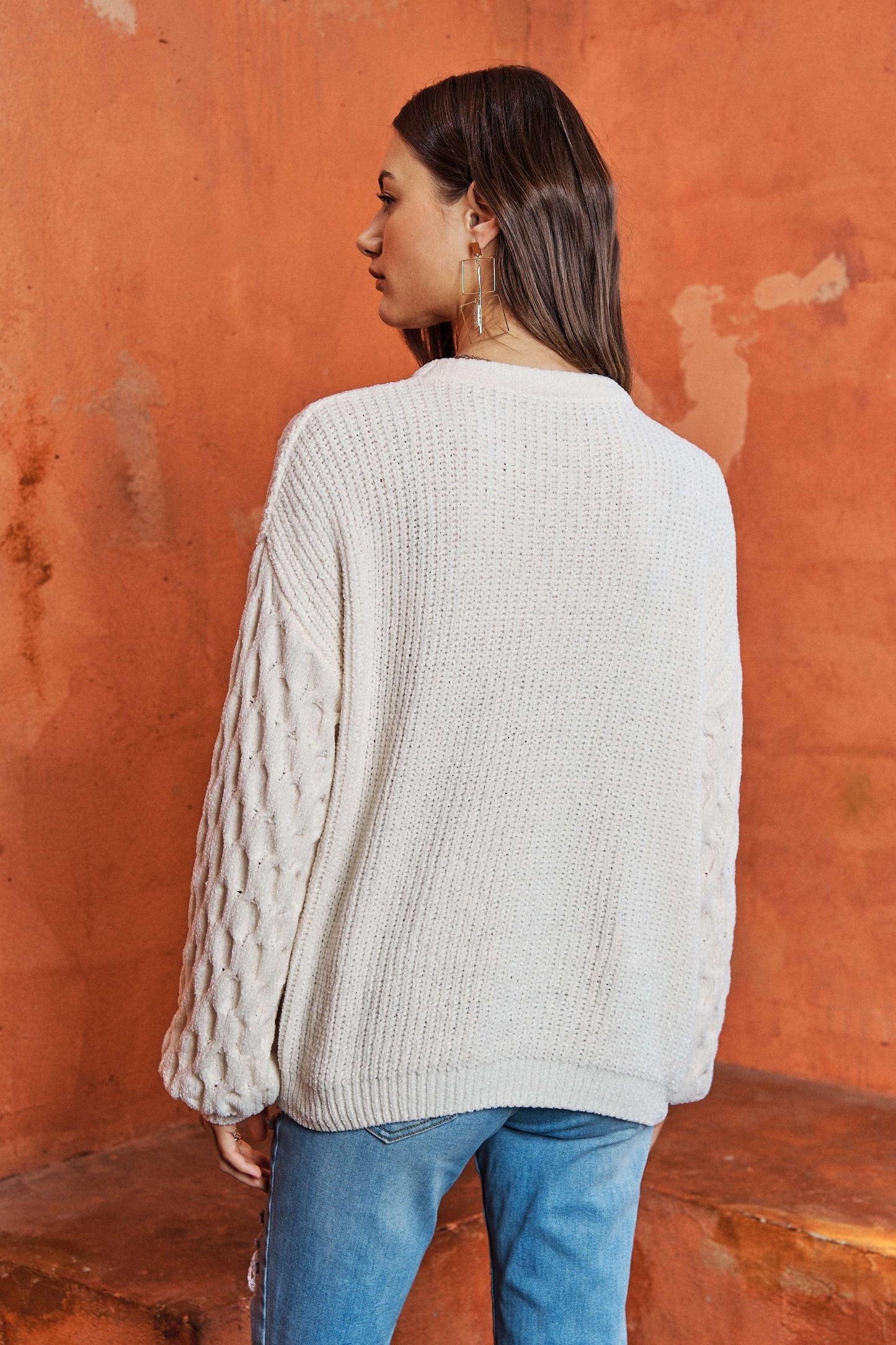 ADORA Plus Puff Sleeve Sweater