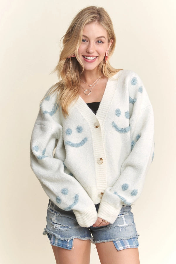 ADORA Fluffy Smile Cardigan