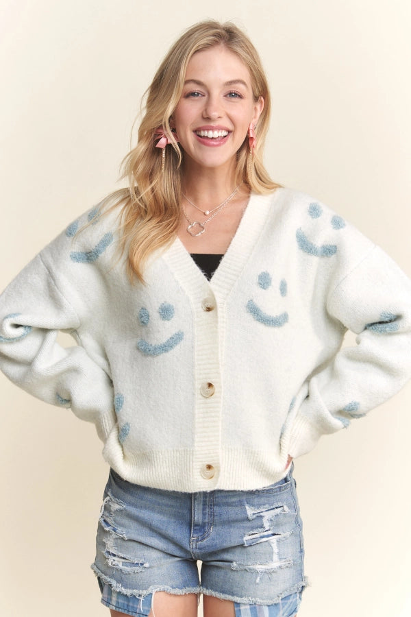 ADORA Fluffy Smile Cardigan