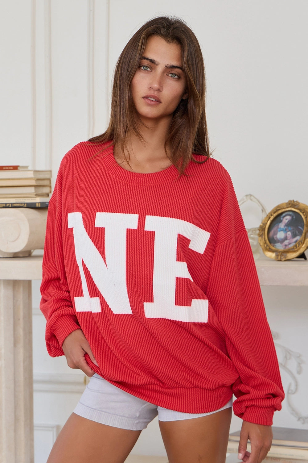 BUCKETLIST Red NE Sweatshirt
