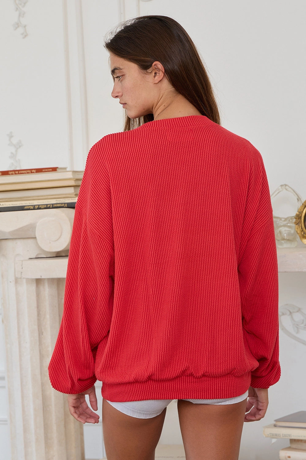 BUCKETLIST Red NE Sweatshirt