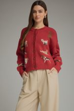 ENTRO Red Dog Cardigan