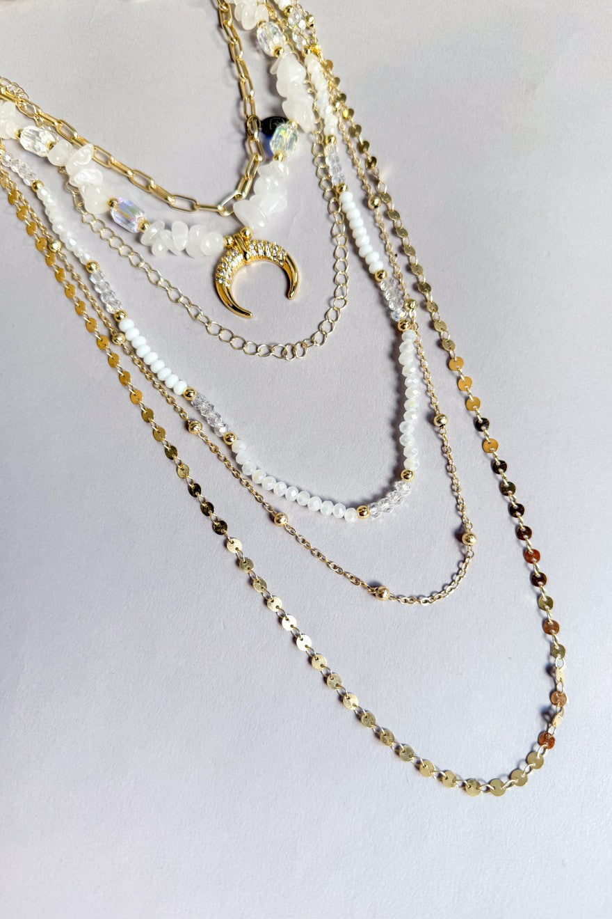 DYLAN Rhodes Ivory Necklace