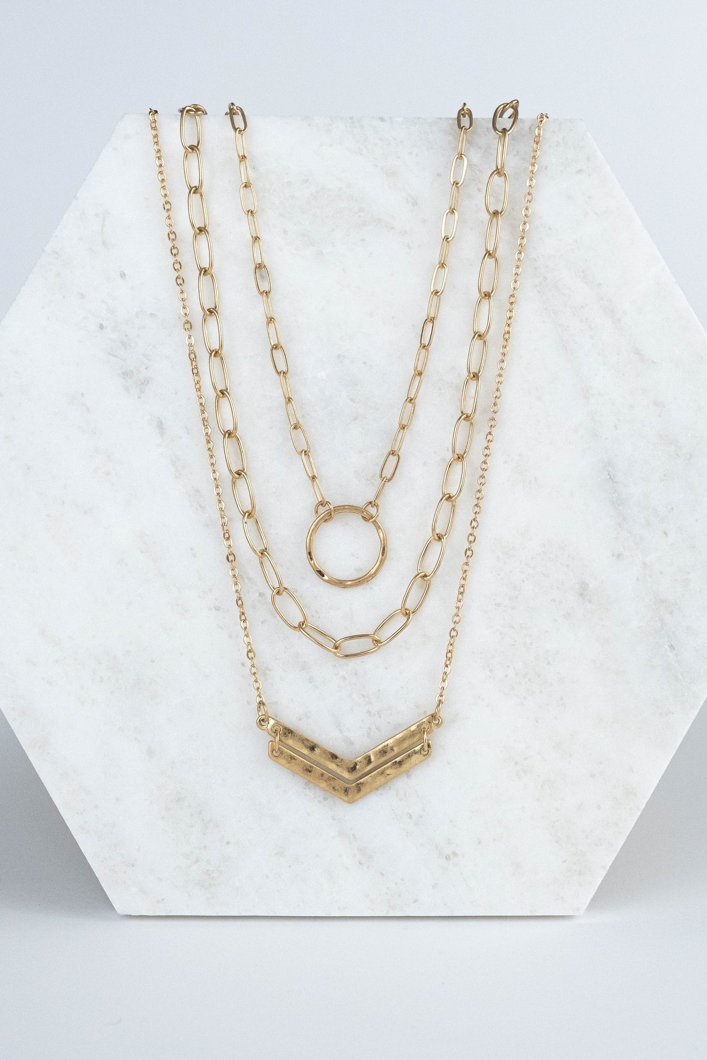 DYLAN Stevie Necklace Gold