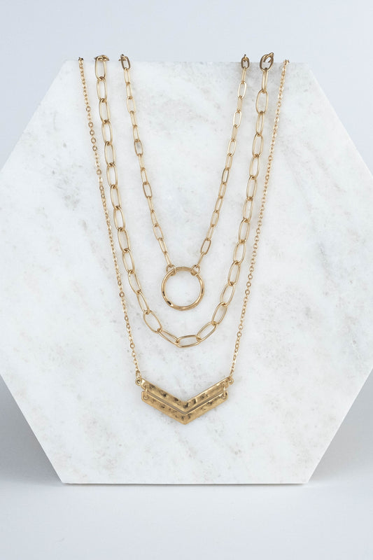 DYLAN Stevie Necklace Gold