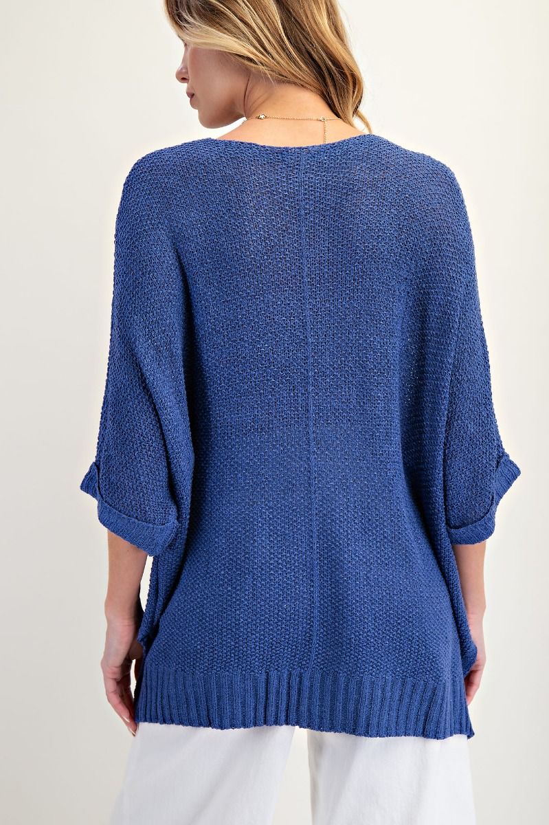 EASEL Plus Lightweight Sweater Top