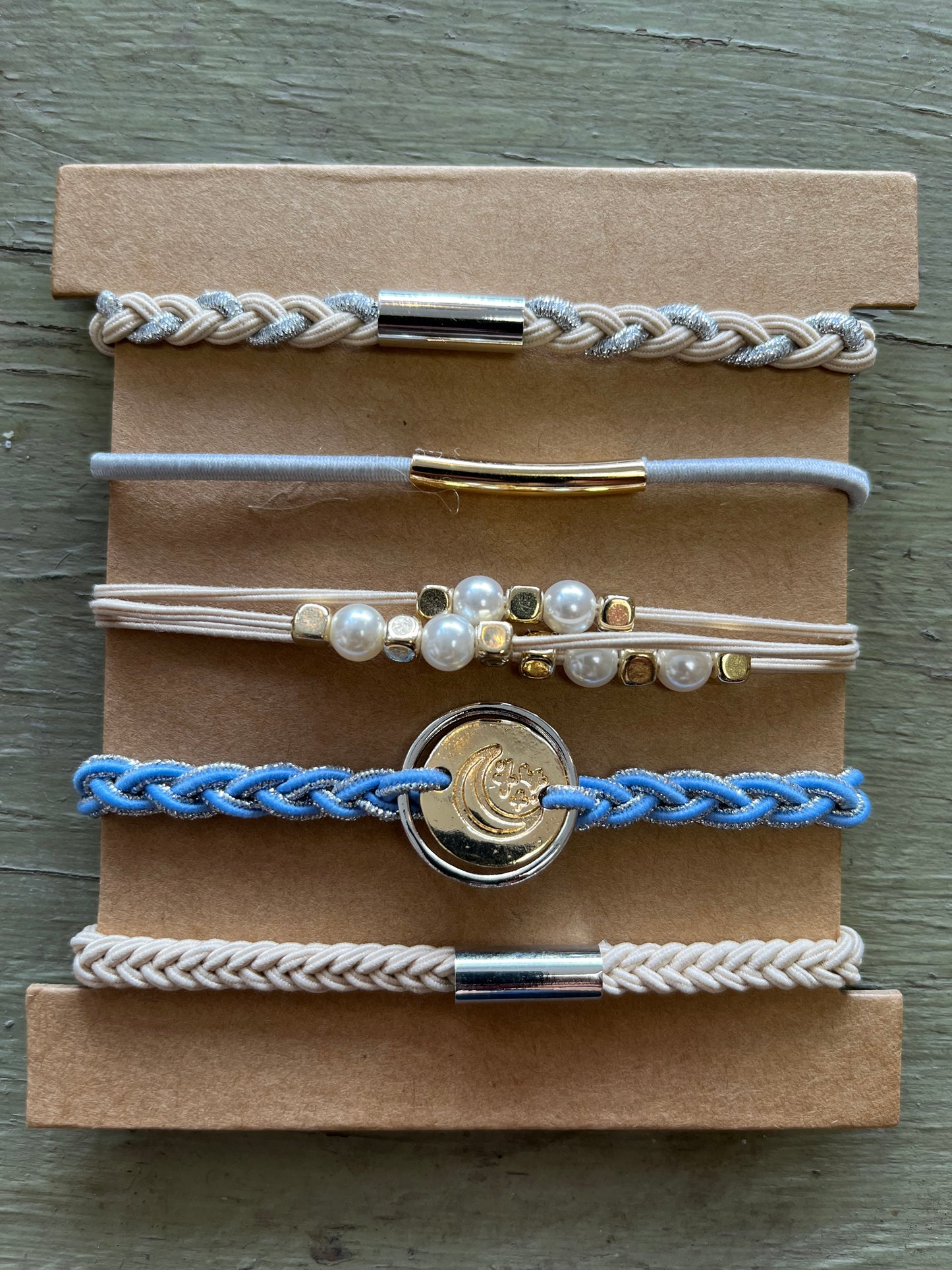 JILLIAN Hair Tie/Bracelet Sets