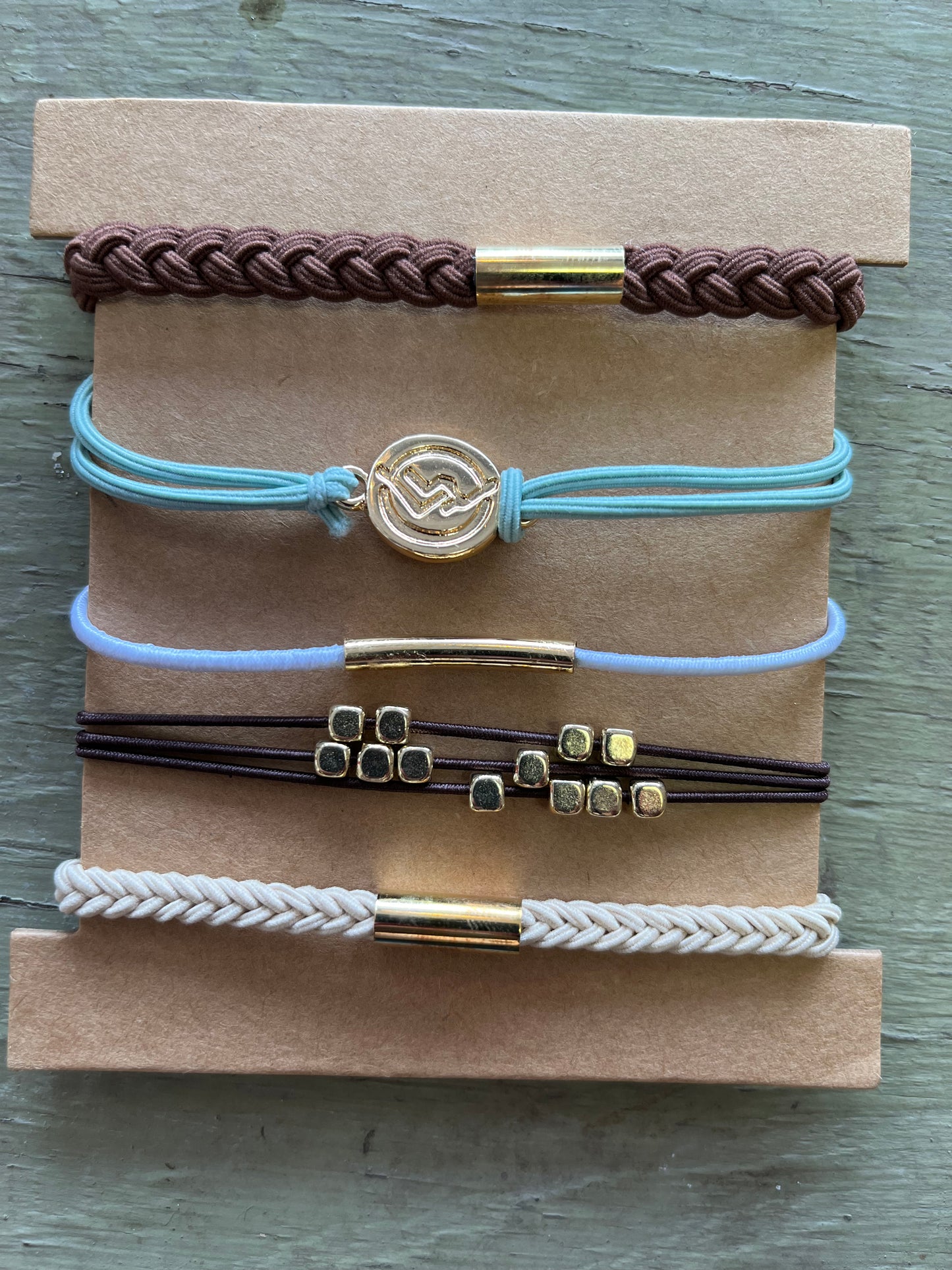 JILLIAN Hair Tie/Bracelet Sets