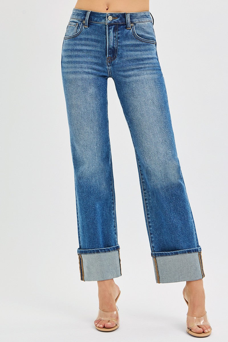 J21 Eleven High Rise Loose Straight Jeans