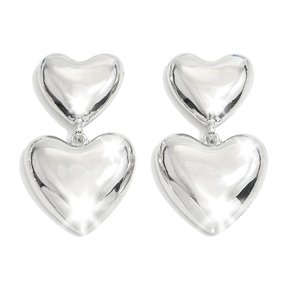 Judson Double Heart Earrings