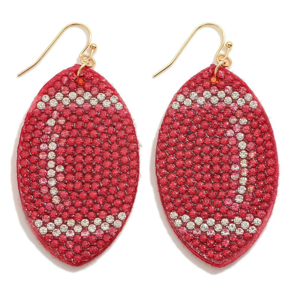 JUDSON Football Drop Earrings