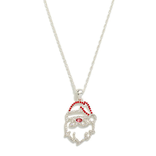 JUDSON Holiday Rhinestone Necklace