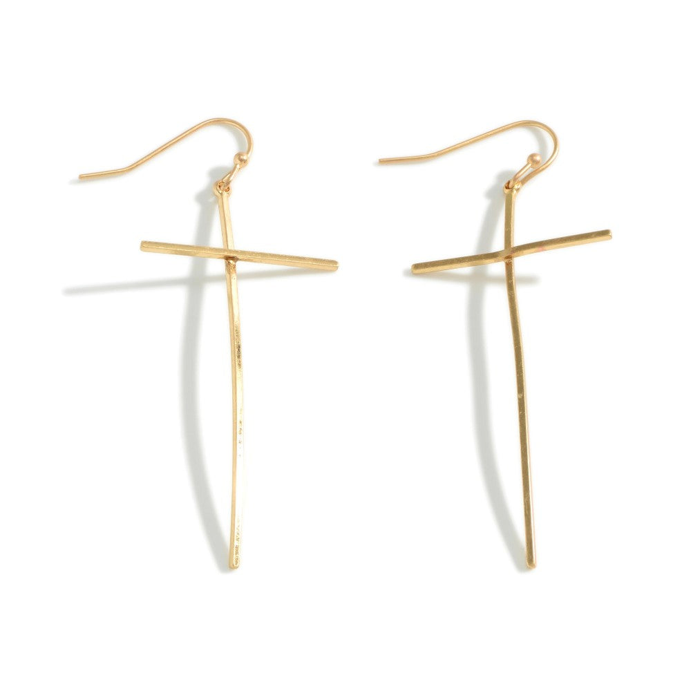 Judson Danty Cross Earrings