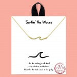 JUDSON Surfin The Waves Necklace