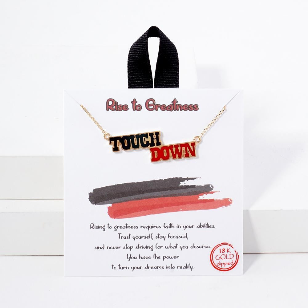 JUDSON Rise To Greatness Touch Down Necklace