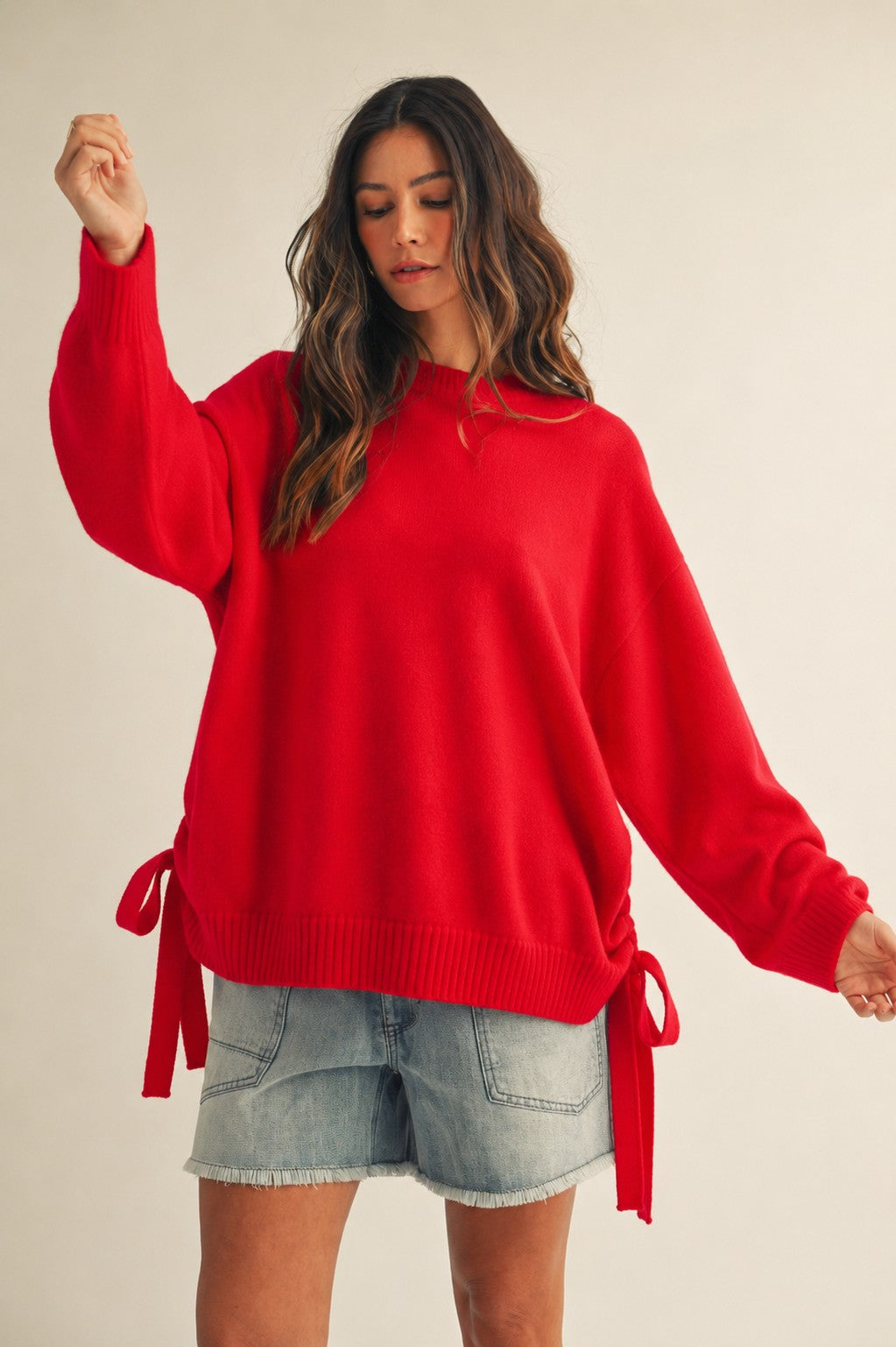 LOVLOV Red Sweater