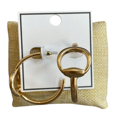 DMC Plain U Link Open Hoop Earrings