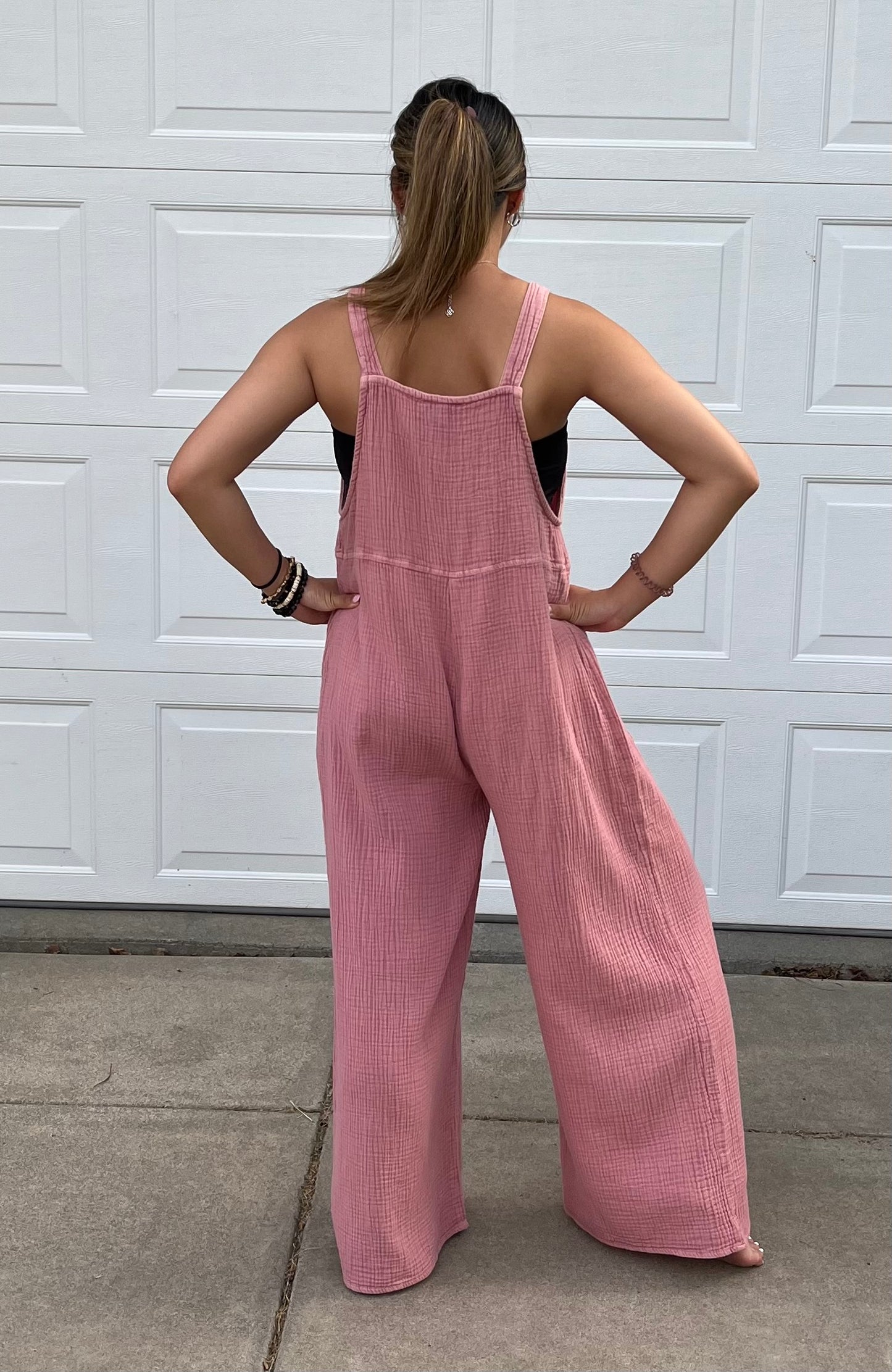 HEYSON Mineral Washed Gauze Overall