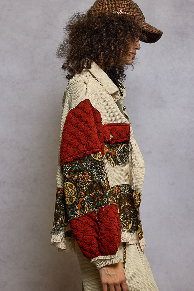 POL Floral Pattern jacket