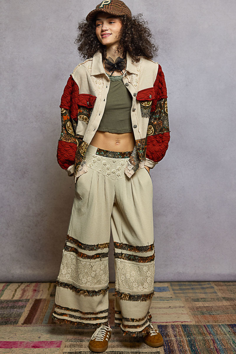 POL Floral Pattern jacket