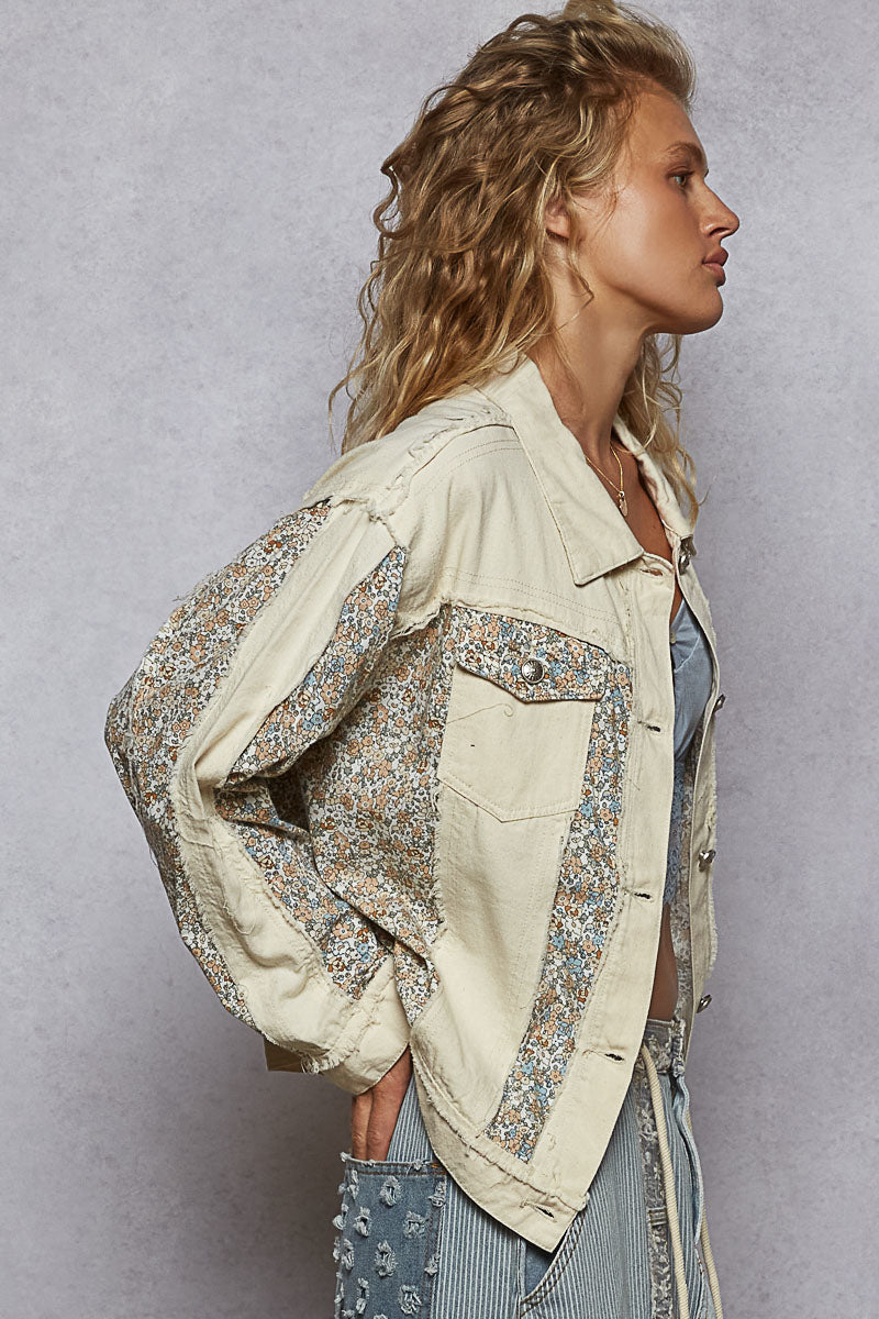 POL Patch Denim Jacket
