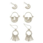 JUDSON Set of Three Earrings