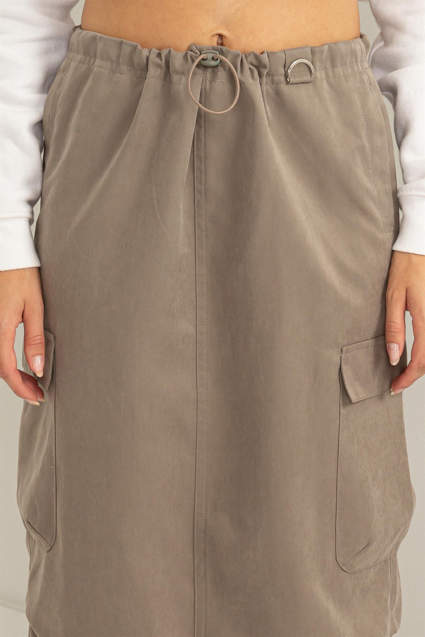 HYFVE High Waisted Cargo Skirt