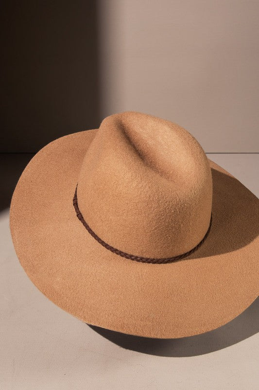 URBANISTA Wool Wide Brim Panama Hat