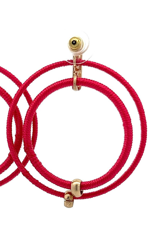 URBANISTA Double Ring Hoop Earrings