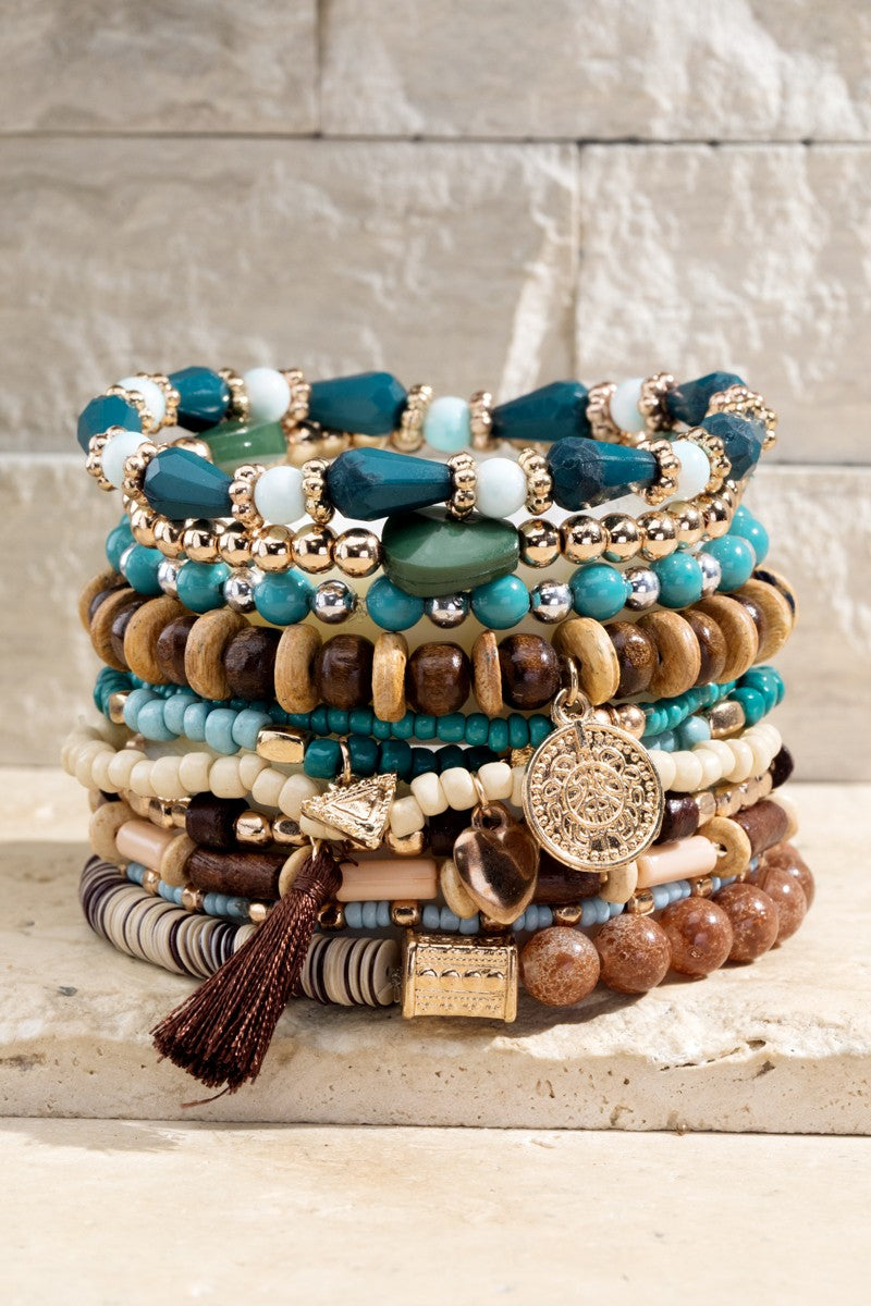 URBANISTA 11 in 1 Mountain Meadow Stack Bracelets