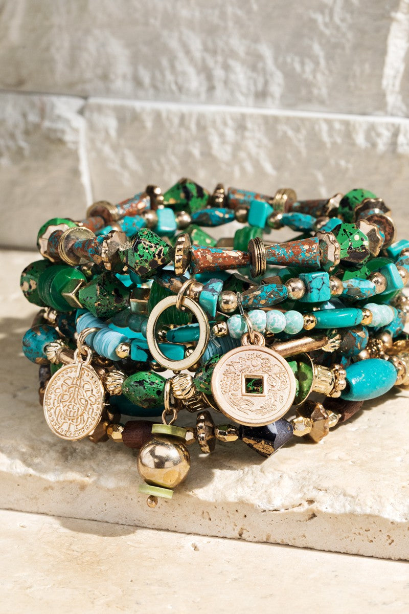 URBANISTA  Hidden Valley 9 in 1 Stack Bracelets