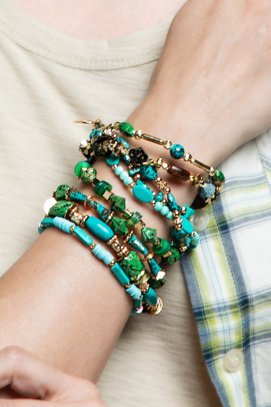 URBANISTA  Hidden Valley 9 in 1 Stack Bracelets