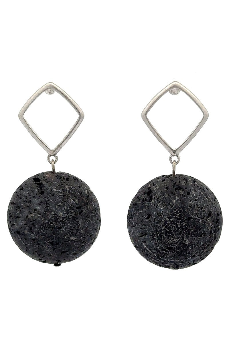 URBANISTA Jet Black Earrings